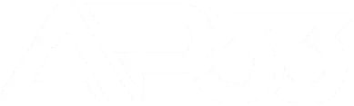 ap33 logo white